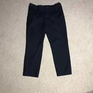 Banana Republic black slim fit dress pants